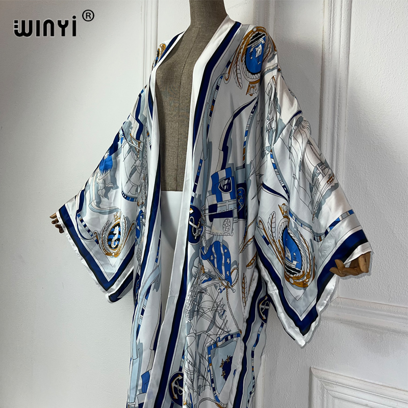 WINYI kimono estivo caftano be - Cover Up Kaftan recensione e prezzo